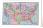Map of the United States of America by Anonymous