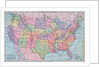 Map of the United States of America by Anonymous