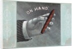 Man's Hand with Cigar by Anonymous