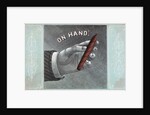Man's Hand with Cigar by Anonymous