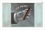 Man's Hand with Cigar by Anonymous