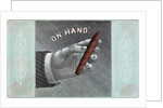 Man's Hand with Cigar by Anonymous
