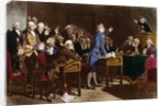 Patrick Henry Addressing the Virginia Assembly by Anonymous