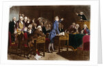 Patrick Henry Addressing the Virginia Assembly by Anonymous