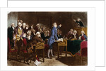 Patrick Henry Addressing the Virginia Assembly by Anonymous