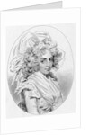 Illustrated Portrait of Mrs. Siddons by Anonymous