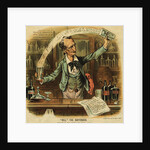 William Maxwell Everts in Political Bartending Cartoon by Anonymous