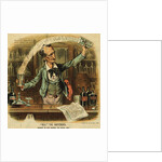 William Maxwell Everts in Political Bartending Cartoon by Anonymous