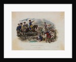 George Washington and His Men During Monmouth Battle by Anonymous