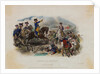 George Washington and His Men During Monmouth Battle by Anonymous