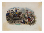 George Washington and His Men During Monmouth Battle by Anonymous