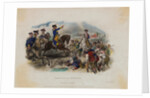George Washington and His Men During Monmouth Battle by Anonymous