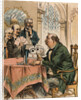 Grover Cleveland Playing Poker by Anonymous