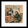 Grover Cleveland Playing Poker by Anonymous