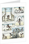 Stereotypical Illustration Depicting African Children in Their Villages by Anonymous