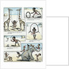 Stereotypical Illustration Depicting African Children in Their Villages by Anonymous