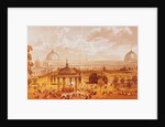 Garden Grounds and Crystal Palace During Exhibition by Anonymous