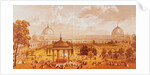 Garden Grounds and Crystal Palace During Exhibition by Anonymous