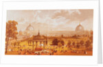 Garden Grounds and Crystal Palace During Exhibition by Anonymous