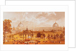 Garden Grounds and Crystal Palace During Exhibition by Anonymous