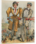 People Riding Bicycles by Anonymous