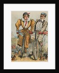 People Riding Bicycles by Anonymous