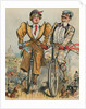 People Riding Bicycles by Anonymous