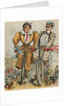 People Riding Bicycles by Anonymous