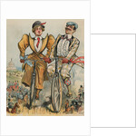 People Riding Bicycles by Anonymous