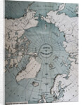 Map Showing the North Polar Sea by Anonymous