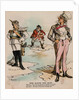 Depiction of Countries as Caricatures on Map by Anonymous