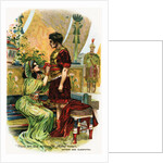 Antony and Cleopatra in Tender Moment by Anonymous