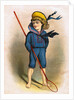 Boy in Sailor Suit with Butterfly Net by Anonymous