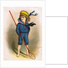 Boy in Sailor Suit with Butterfly Net by Anonymous