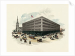 Exterior of A T Stewart Department Store by Anonymous