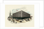 Exterior of A T Stewart Department Store by Anonymous