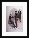 Men in Tuxedos and Tails by Anonymous