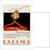 Advertisement for Fatima Cigarettes by Anonymous