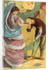 Aladdin Received the Princess Book Illustration by Anonymous