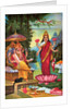 Hindu God Ganesha with Hindu Goddess Lakshmi by Anonymous