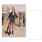 Susan B. Anthony Standing Stern by Anonymous