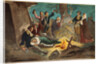 George Washington and Wife Visiting Troops by Anonymous
