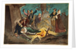 George Washington and Wife Visiting Troops by Anonymous