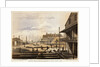 Men Working with Lumber Near East River Dock by Anonymous