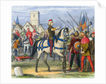 Richard II Taking Command of Rebels by Anonymous