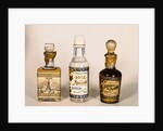 Three Perfume Bottles, Essence of Moskari - Houbigant by Anonymous