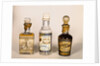 Three Perfume Bottles, Essence of Moskari - Houbigant by Anonymous
