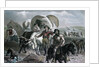 Engraving of Emigrants Crossing Plains by Anonymous