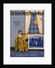 Theatrical Show Bill with Lonely Woman Reclining on a Sofa by Anonymous