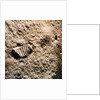 Astronaut's Footprint on the Moon by Anonymous